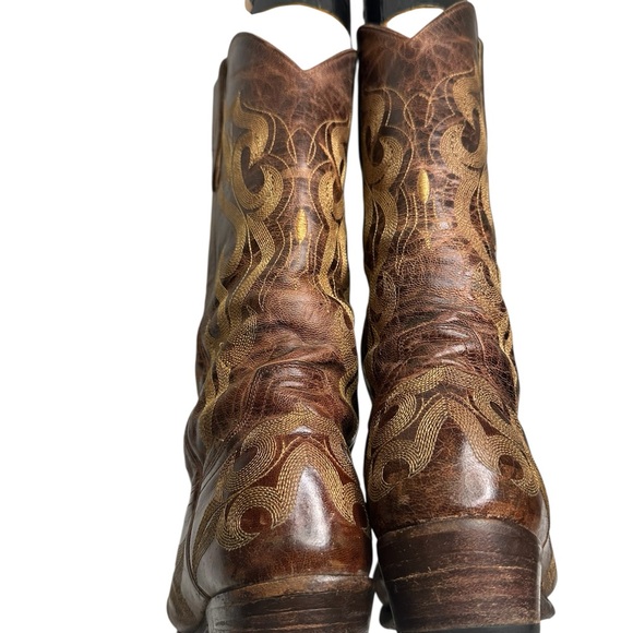 Old Gringo Brown Ankle Boots, sz 7, pre-owned, gently used. - Picture 8 of 16